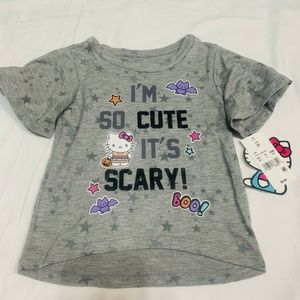 Hello Kitty Girls 2T I'm So Cute It's Scary Tee